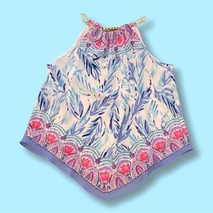 Lilly Pulitzer sleeveless blouse size medium.